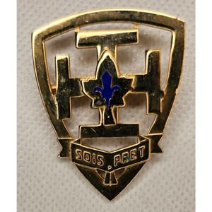 French Canadian Boy Scouts Brooch